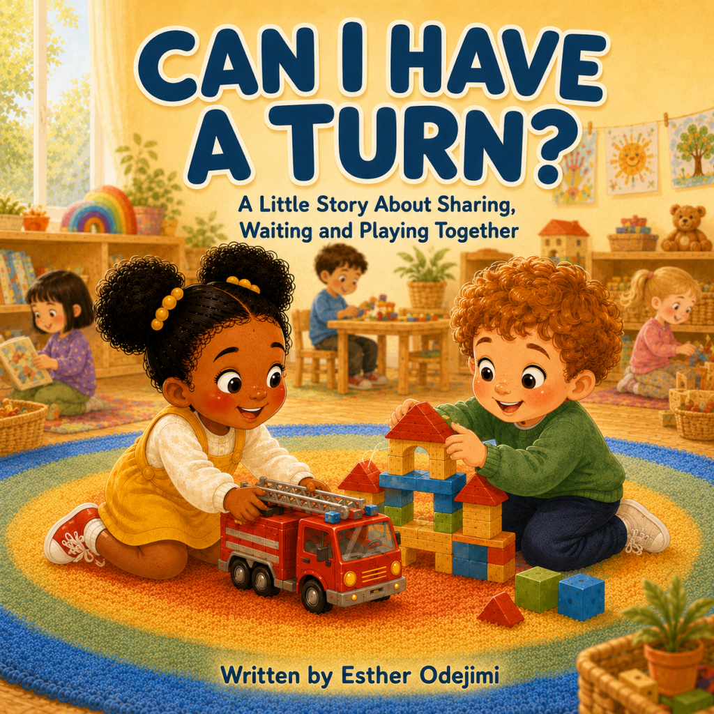 Can I Have a Turn? – Printable Picture Book About Sharing and Taking Turns